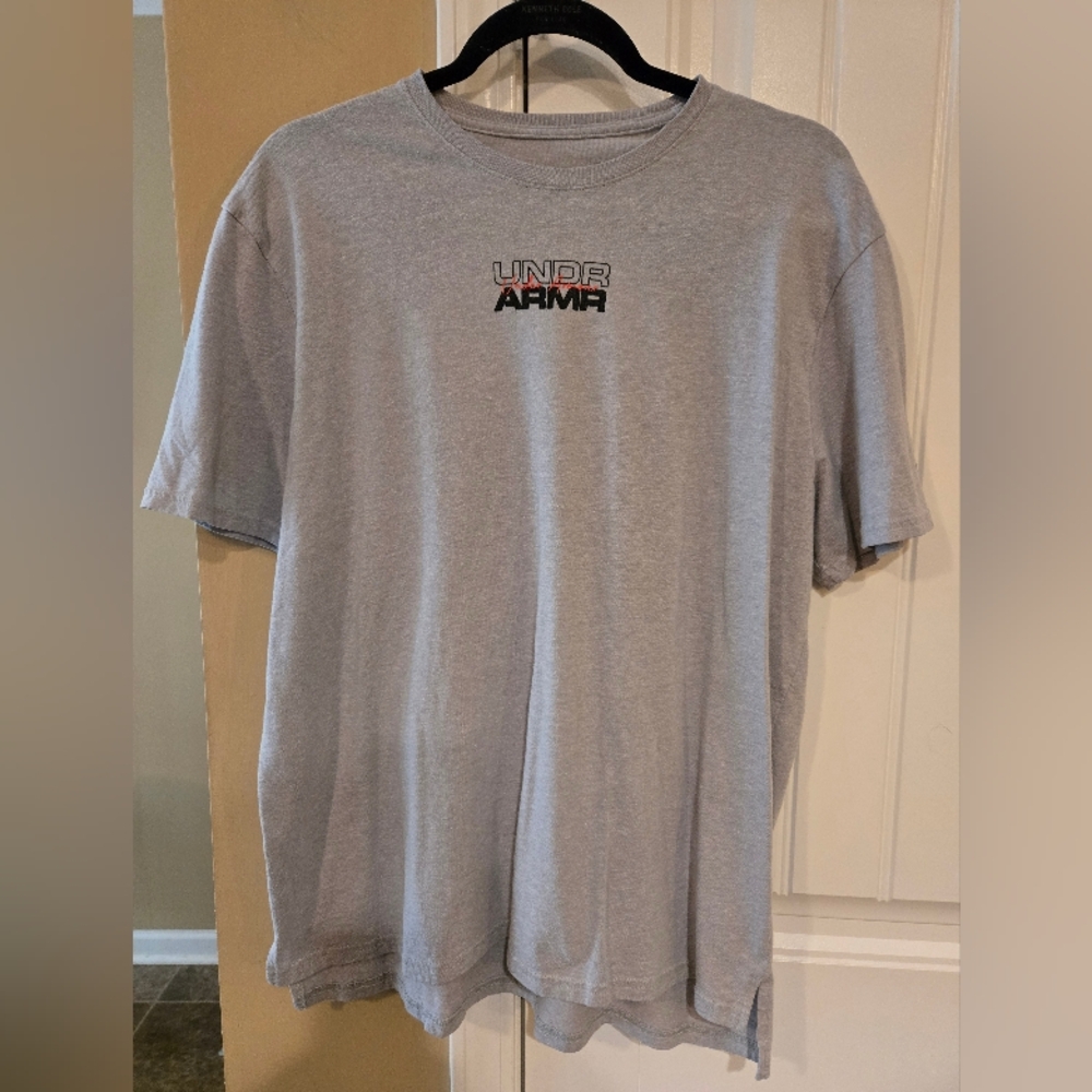 Under Armour Gray Men's Shirt Sz Large